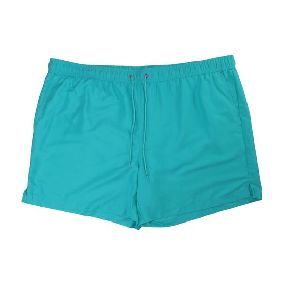 2 George Teal and Vibrant Pineapple Stretch Swim Trunk Set 3XL - Picture 5 of 9